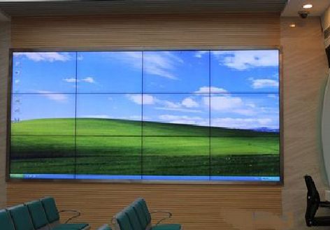 马山液晶拼接屏的另类用法。